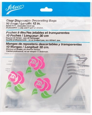 Ateco Clear Disposable Decorating Bag - 12