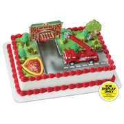Fire Truck Cake Topper Kit