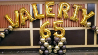 Custom Name/Number Balloon Arch