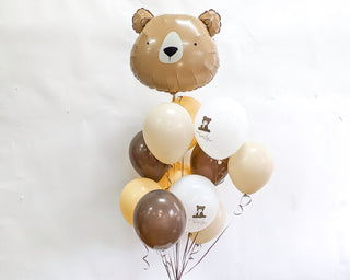 Deluxe We Can Bearly Wait Latex Balloon Bouquet