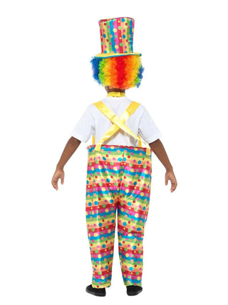 Kids Clown Costume Multi Color
