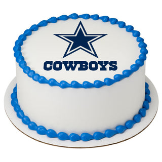 Dallas Cowboys Edible Image Cake Topper