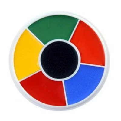 Rainbow Wheel Make-Up Wheel / Ben Nye Professional Wheel / Rainbow Make Up