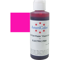 Americolor Electric Pink  Color Gel Paste 4.5 oz