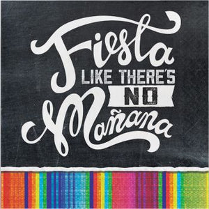 Fiesta Like There Is No Manana - Luncheon Napkins - 16 Count 2 Ply