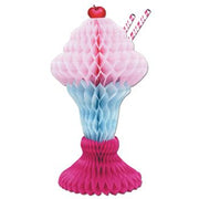 Ice Cream Sundae - Tissue Decoration