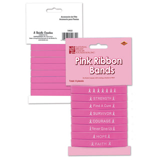 Breast Cancer Awareness Silicone Bracelets