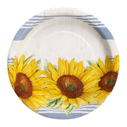Sunflower Party Large Plates