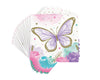 Butterfly Shimmer Cocktail Napkin