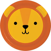 Lion Face Dessert Plate