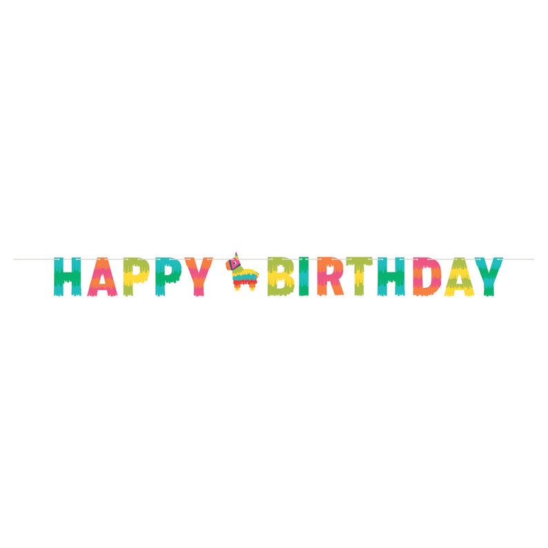 Fiesta Fun Birthday Banner
