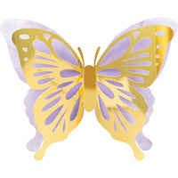 Butterfly Shimmer Wall Cutout