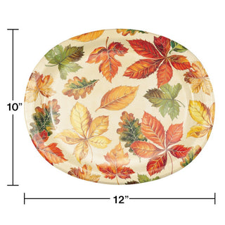 Autumn Leaves Dinner Plate
