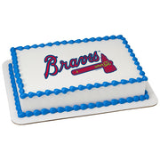 Atlanta Braves Edible Image Cake Topper