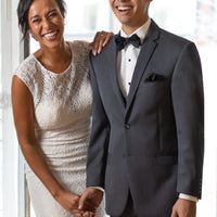 Michael Kors Steel Grey Wedding Suit Coat