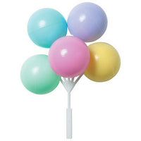 Pastel Balloon Cluster for Baby Shower Cake 2 pc