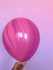 Latex Marbled Balloons/Package of 10 Count/ Pink Violet Rainbow