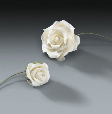 Gum Paste - Cake Topper - Classic Rose Set - 4 Piece