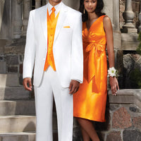 White Troy Modern Fit Tuxedo